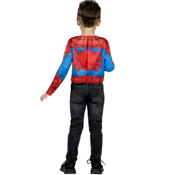 Marvel Spidey And His Amazing Friends Toddler Dress-Up Set with Shield 3T/4T - Picture 8 of 15